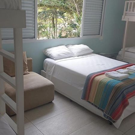 Mansao Tenorio - Suites, Estudio Ou Cobertura Pe Na Areia Ubatuba Eksteriør billede